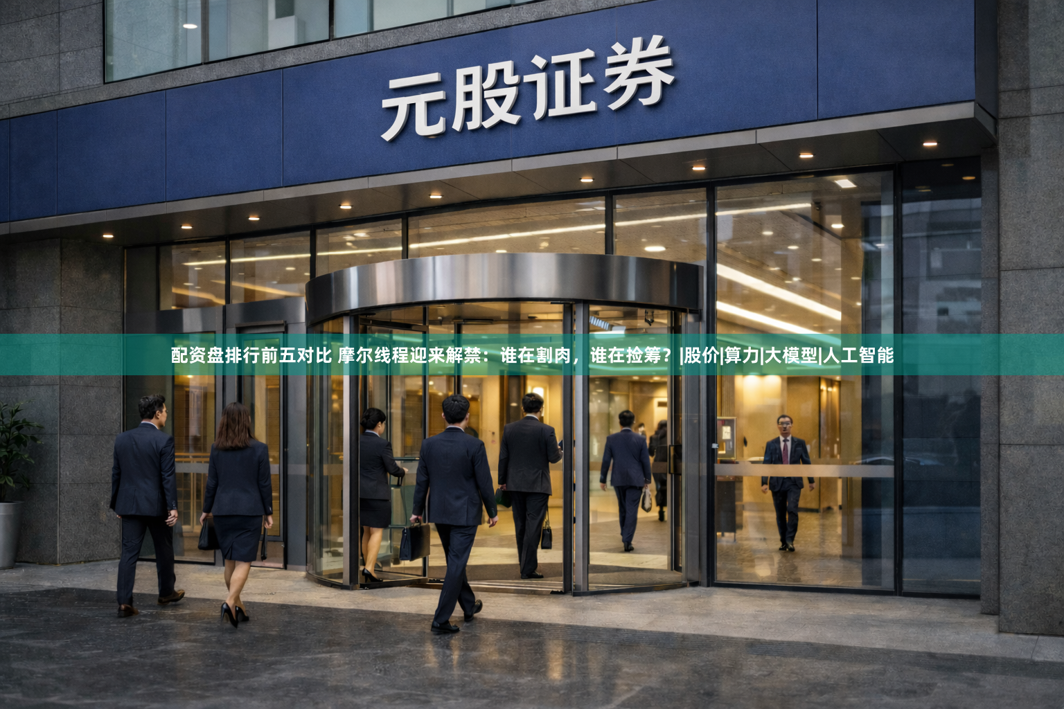 配资盘排行前五对比 摩尔线程迎来解禁：谁在割肉，谁在捡筹？|股价|算力|大模型|人工智能